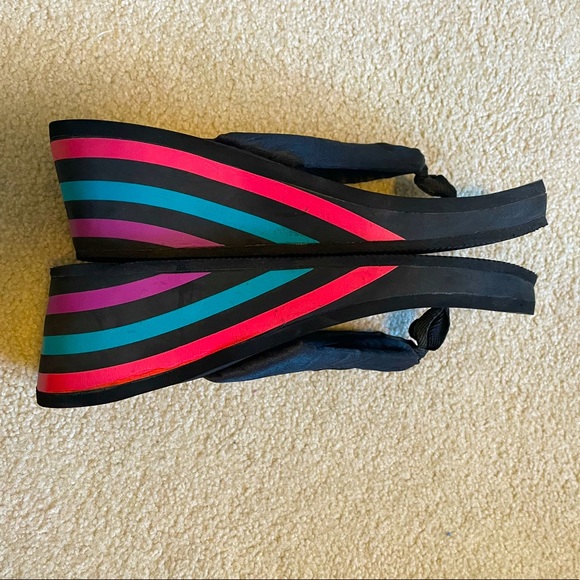 💰 platform wedge sandals - Picture 3 of 5